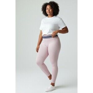 Victoria’s Secret PINK Seamless Fold Over Leggings XL High Rise Blush Pink NWT